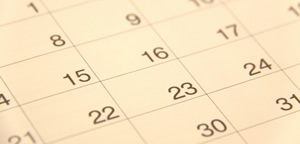 Photo of IR Calendar